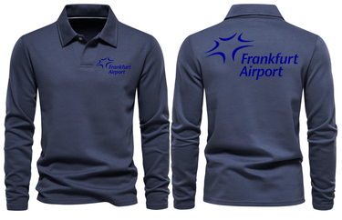 AER FRANKFRUT AIRPORT LONG SLEEVE POLO